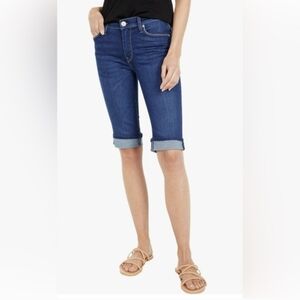 HUDSON Amelia Cuffed Knee Bermuda Short Size 28